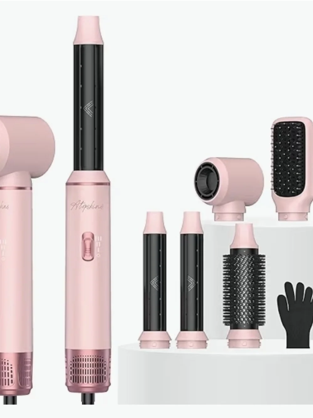 Pink Multi-Tool Hair Styler Set - Picture 1 of 7
